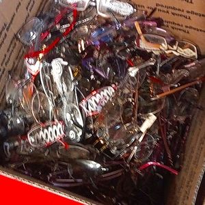 Designer eyeglass frames